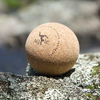 Agyle Yoga - massage cork ball.